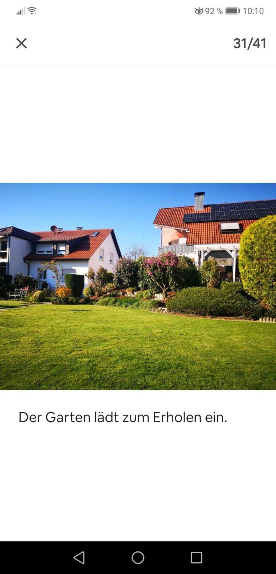 Ferienwohnung Im Gruenen, 10 Km Rv, 30 Km Bodensee, Kueche Bad Balkon Wolpertswende Camera foto